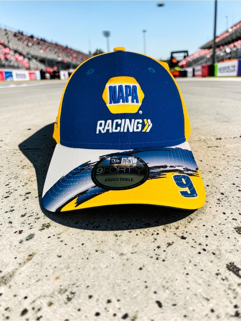 Chase Elliott New Era 9FORTY NAPA Visor Streak Snapback Adjustable Hat NWT